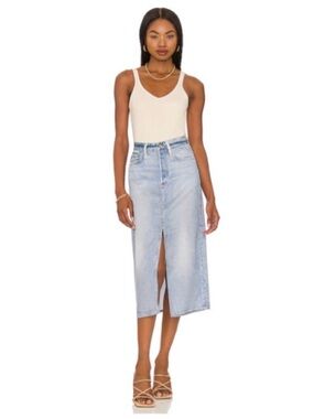 Rag & Bone Liquid Miramar Midi Skirt size 30